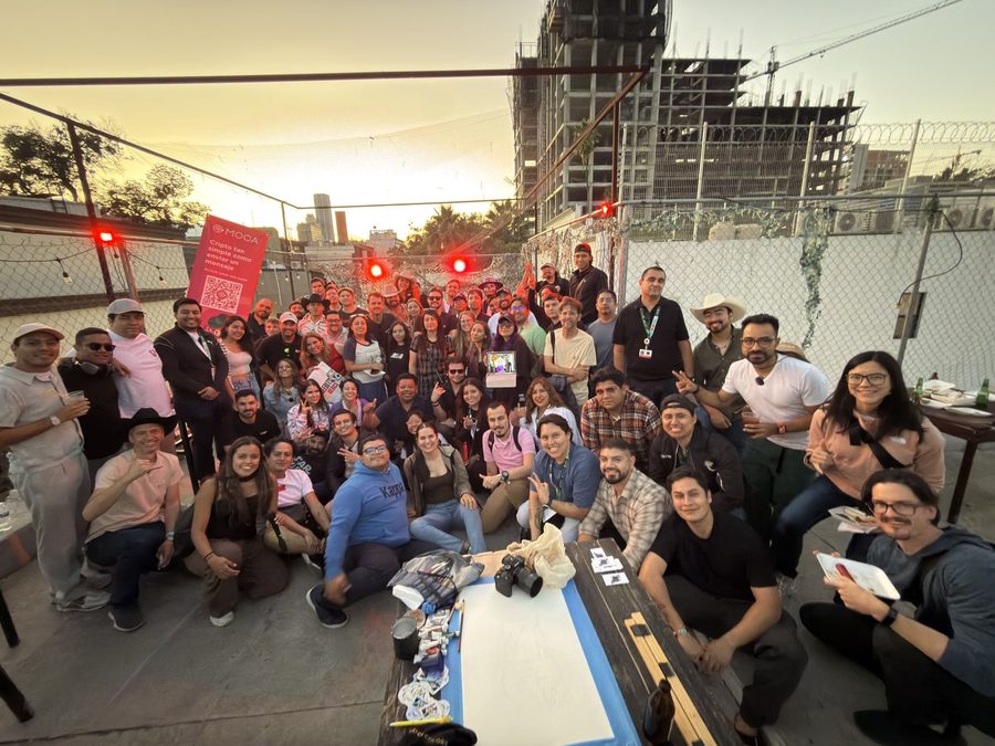 Carne asada comunitaria de Ethereum México en Monterrey
