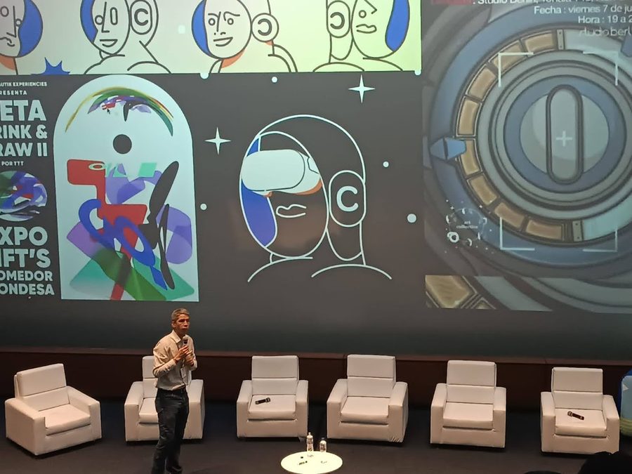 Cripto Latin Fest Bogotá 2023 · escenario
