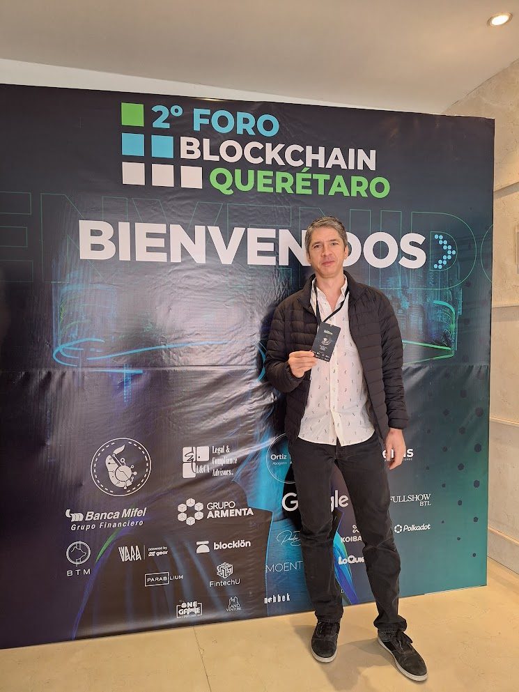 Foro Blockchain Querétaro 2025 · bienvenida