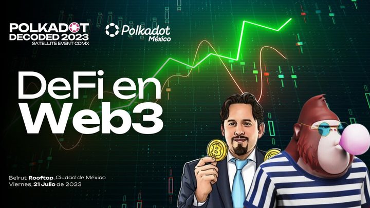 Polkadot Decoded 2023 CDMX · flyer